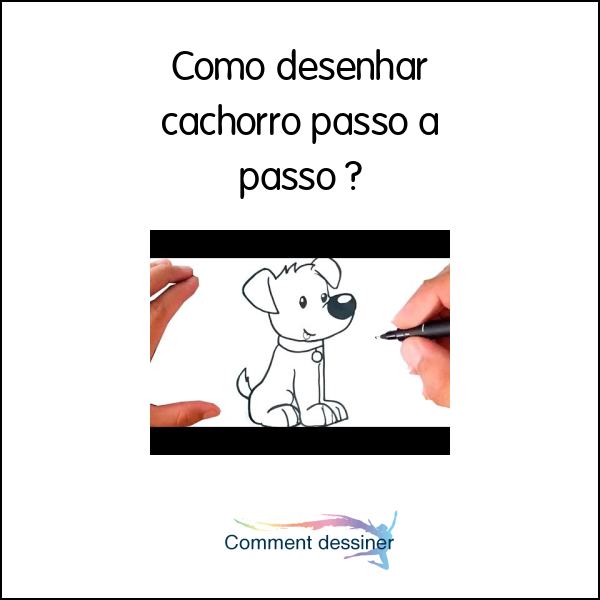 Como desenhar cachorro passo a passo